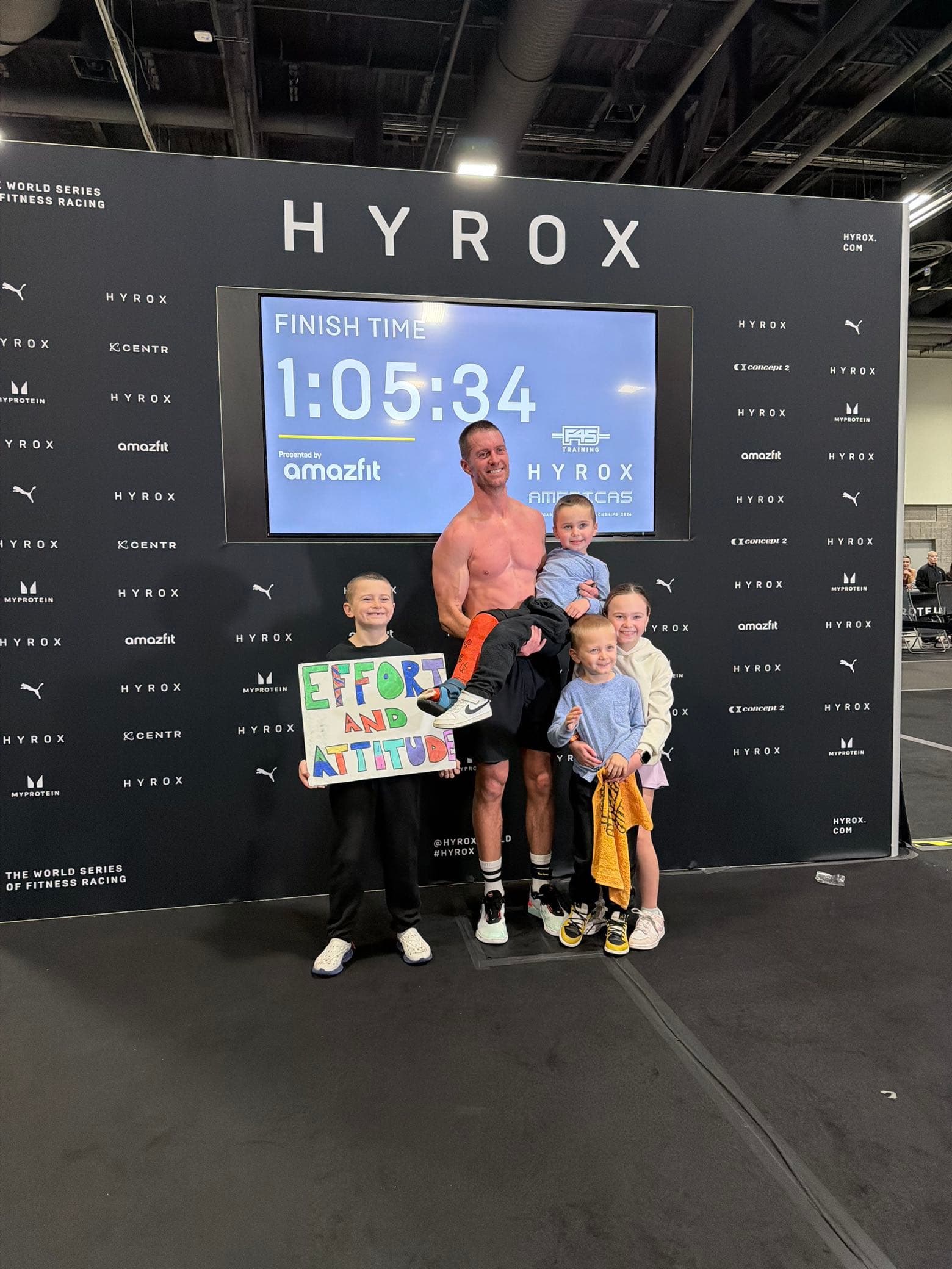 Billy athlete result